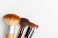 Makeup brushes of different sizes