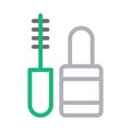 Makeup colour line vector icon Royalty Free Stock Photo