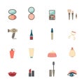 Makeup Cosmetic icons