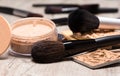 Makeup cosmetic products to even out skin tone