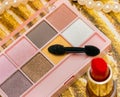 Makeup Cosmetics Indicates Beauty Product And Cosmetology Royalty Free Stock Photo