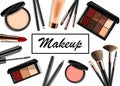 Makeup And Cosmetics Poster