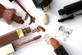 Makeup. Make-up Set. Royalty Free Stock Photo