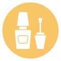 Makeup, manicure Isolated Vector icon which can be easily modified or edited Royalty Free Stock Photo