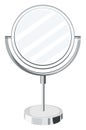 Makeup mirror, icon Royalty Free Stock Photo