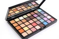 makeup palette with combination of bold and neutral colors for versatile look