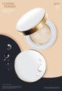 Makeup Powder Cushion Poster Template