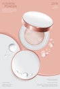 Makeup Powder Cushion Poster Template