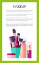 Makeup Products of High Quality Vertical Poster