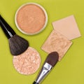 Makeup products to even out skin tone and complexion Royalty Free Stock Photo