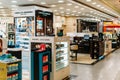 Makeup, Skincare And Cosmetic Products For Sale In Fashion Beauty Department Store Display