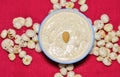 Makhana Kheer, made with puffed lotus seeds or makhane