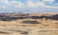 Makhtesh Ramon landscape. Negev desert. Israel Royalty Free Stock Photo