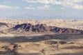 Makhtesh Ramon landscape. Negev desert. Israel Royalty Free Stock Photo