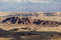Makhtesh Ramon landscape. Negev desert. Israel Royalty Free Stock Photo