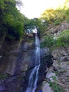 Makhuntseti waterfall, Adjaria, Georgia Royalty Free Stock Photo