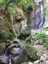Makhuntseti waterfall, Adjaria, Georgia Royalty Free Stock Photo