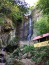 Makhuntseti waterfall, Adjaria, Georgia Royalty Free Stock Photo
