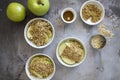 Making an Apple Crisp