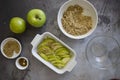 Making an Apple Crisp