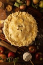 Making apple pie Royalty Free Stock Photo