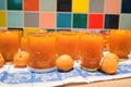 Making Apricot jam Royalty Free Stock Photo