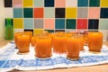 Making Apricot jam Royalty Free Stock Photo
