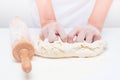 Making bread Royalty Free Stock Photo