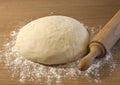 Making bread dough Royalty Free Stock Photo