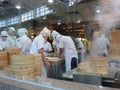 Making Chinese dumplings Royalty Free Stock Photo
