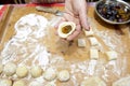 Making dumplings