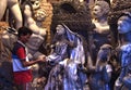 Making of Durga Idol Hindu Worship