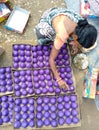 Making of fireworks for Dipawali.