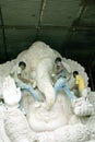 Making of Ganeshas idol