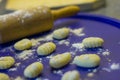 Making Gnocchi pasta