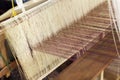 Making handmade weaving thread