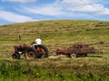 Making hay while the sun shines Royalty Free Stock Photo