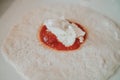 home made Panzerotti snacks from Puglia, Italy Royalty Free Stock Photo