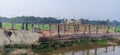 Making House By Bamboo Structure And Working Yong Man Upfront Of Highway At Fulprash Darbhanga Bihar India