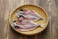 Making japanese dried fish, sakana no himono Royalty Free Stock Photo