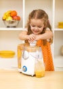 Making juice Royalty Free Stock Photo