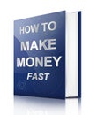 Making money concept. Royalty Free Stock Photo