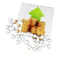 Making money concept Royalty Free Stock Photo