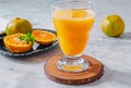 Making orange juice