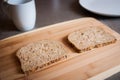 Making a Peanut Butter and Jelly Sandwich Royalty Free Stock Photo