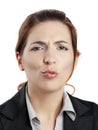 Making pout Royalty Free Stock Photo