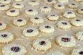 Making of Raspberry Thumbprint Cookies