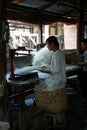 Making rice noodles