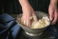 Making shortcrust pastry