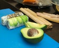 Making sushi